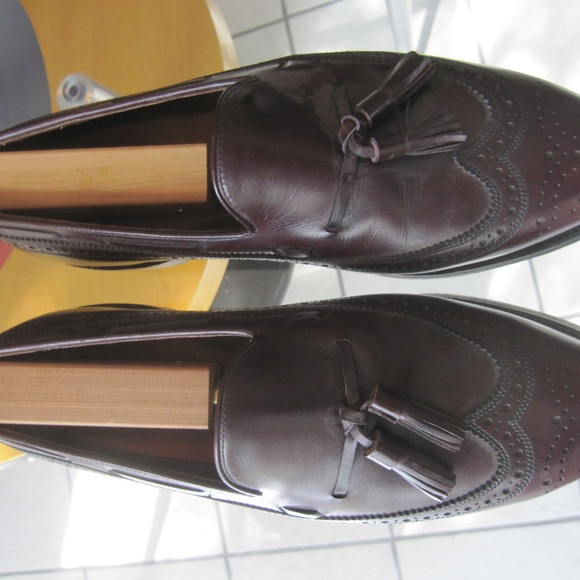 Allen Edmonds Manchester Tassel Loafer Size 8 D - Picture 1 of 5